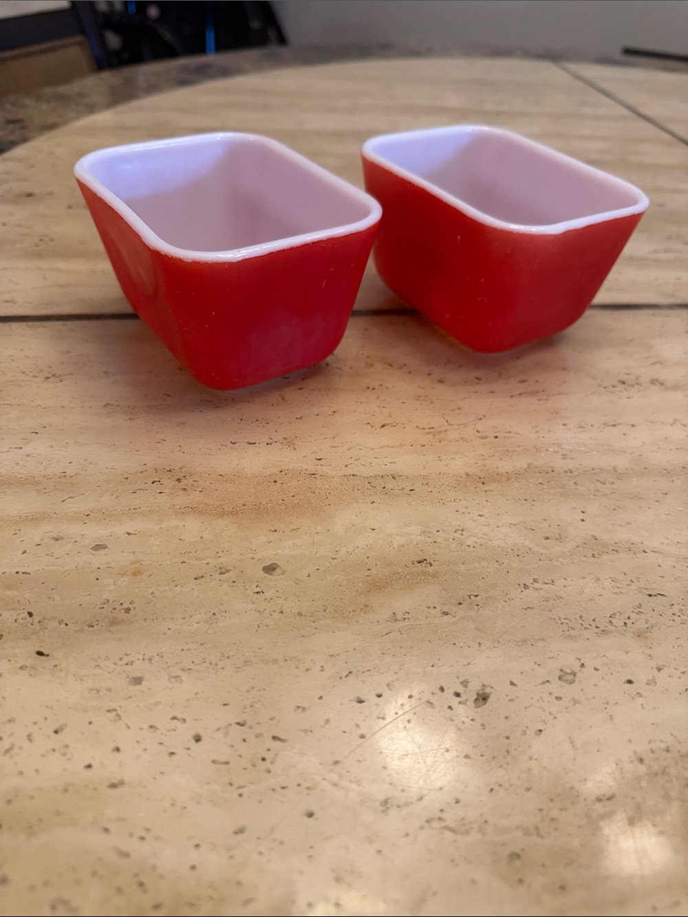 Pyrex primary colors refrigerator dish